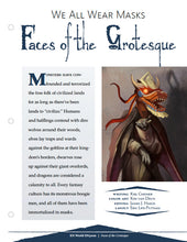 Load image into Gallery viewer, We All Wear Masks: Faces of the Grotesque (D&amp;D 5e)
