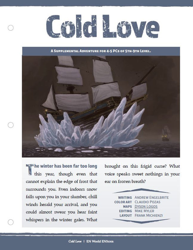Mini-Adventure: Cold Love (D&D 5e)