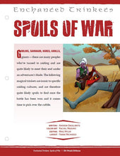 Load image into Gallery viewer, Enchanted Trinkets: Spoils of War (D&amp;D 5e)