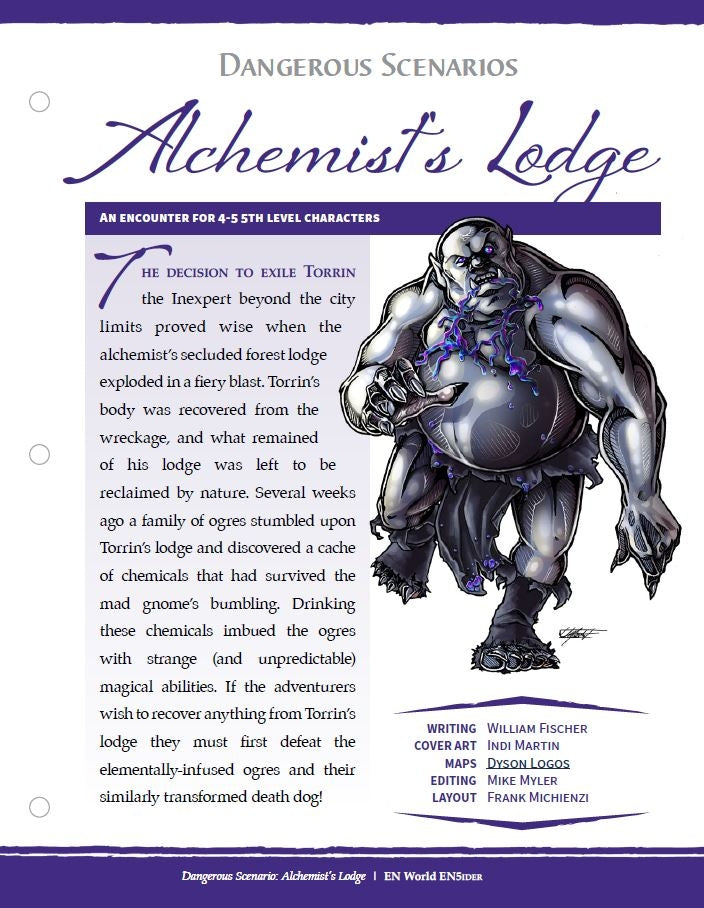 Alchemist's Lodge (D&D 5E)