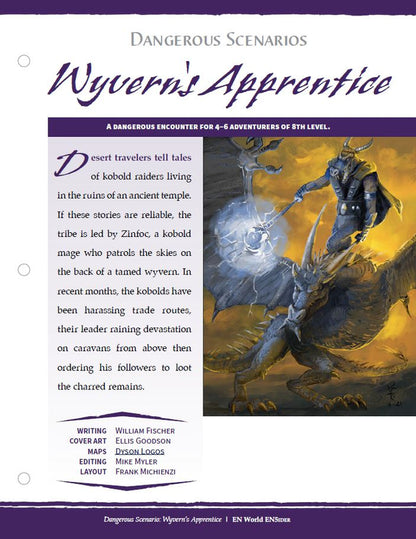 Dangerous Scenarios: Wyvern's Apprentice (D&D 5e)