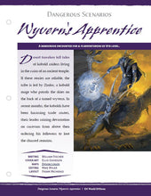 Load image into Gallery viewer, Dangerous Scenarios: Wyvern&#39;s Apprentice (D&amp;D 5e)