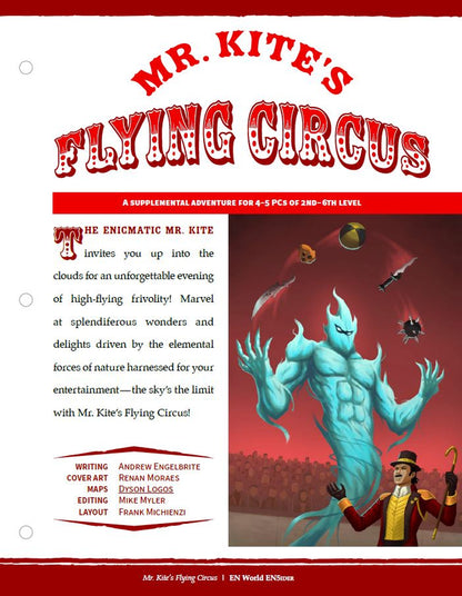 Mini-Adventure: Mr. Kite’s Flying Circus (D&D 5e)