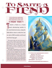 Load image into Gallery viewer, To Smite A Fiend: Part Two (D&amp;D 5e)