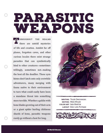 Parasitic Weapons (D&D 5e)