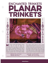 Load image into Gallery viewer, Enchanted Trinkets: Planar Trinkets (D&amp;D 5e)