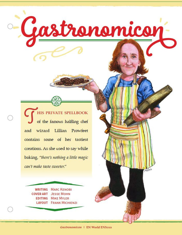 Spells: Gastronomicon (D&D 5e)