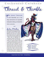 Load image into Gallery viewer, Enchanted Trinkets: Thread &amp; Thimble (D&amp;D 5e)