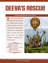 Load image into Gallery viewer, Adventure: DEEVA&#39;s Rescue (D&amp;D 5e)