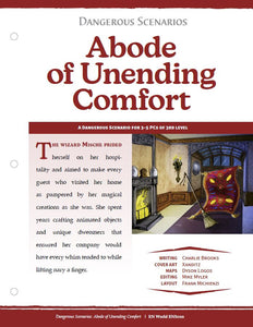 Dangerous Scenarios: Abode of Unending Comfort (D&D 5e)