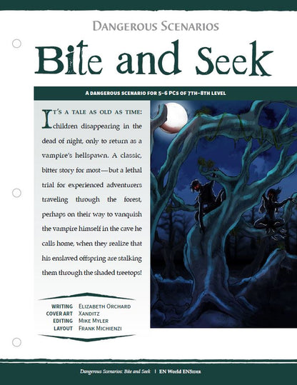 Dangerous Scenarios: Bite and Seek (D&D 5e)