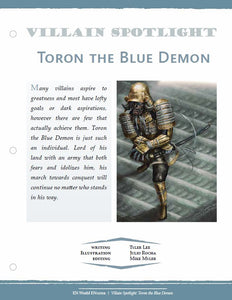 Villain Spotlight: Toron the Blue Demon (D&D 5e)