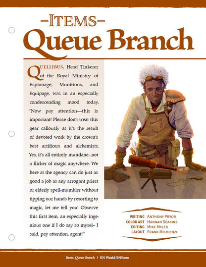 Items: Queue Branch (D&D 5e)