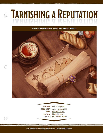 Mini-Adventure: Tarnishing a Reputation (D&D 5e)