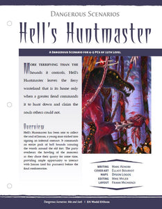 Dangerous Scenarios: Hell's Huntmaster (D&D 5e)