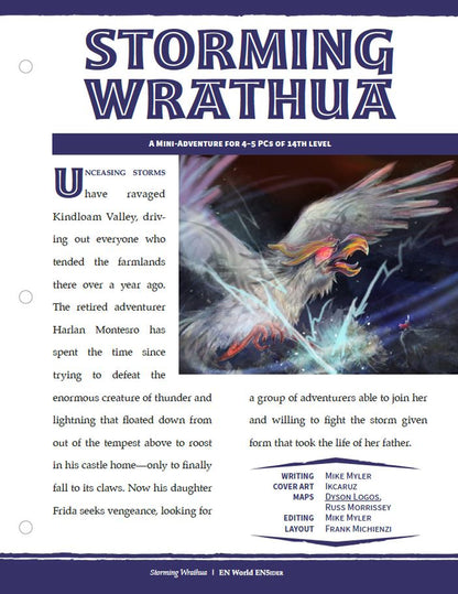 Mini-Adventure: Storming Wrathua (D&D 5e)