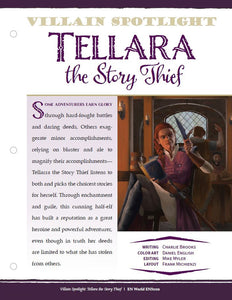 Villain Spotlight: Tellara the Story Thief (D&D 5e)