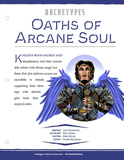 Archetypes: Oaths of Arcane Soul (D&D 5e)