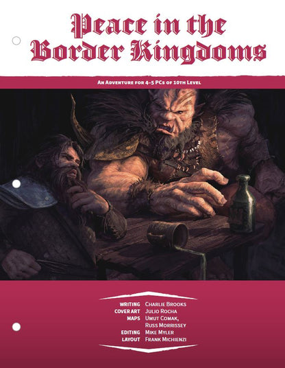 Adventure: Peace in the Border Kingdoms (D&D 5e)