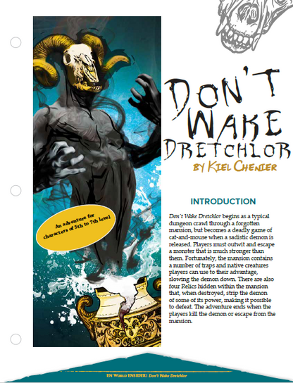 Don't Wake Dretchlor (D&D 5e)