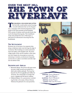 Over The Next Hill: The Town of Rivereave (D&D 5e)