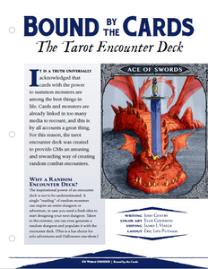 Bound by the Cards: The Tarot Encounter Deck (D&D 5e)
