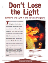 Load image into Gallery viewer, Don&#39;t Lose the Light (D&amp;D 5e)