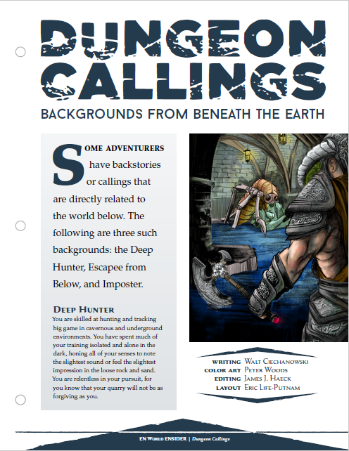 Dungeon Callings (D&D 5e)