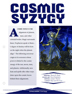 Cosmic Syzygy (D&D 5e)