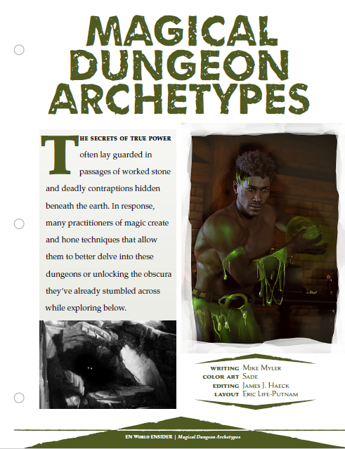 Magical Dungeon Archetypes (D&D 5e)