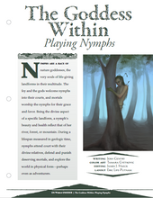 Load image into Gallery viewer, The Goddess Within: Playing Nymphs (D&amp;D 5e)