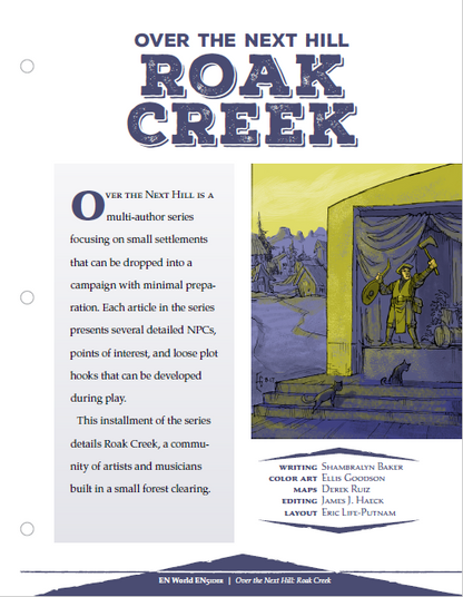 Over The Next Hill: Roak Creek (D&D 5e)