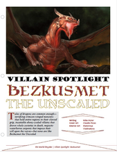 Load image into Gallery viewer, Villain Spotlight: Bezkusmet the Unscaled (D&amp;D 5e)