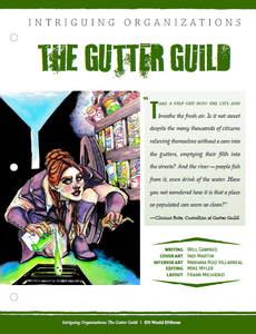 Intriguing Organizations: The Gutter Guild (D&D 5e)