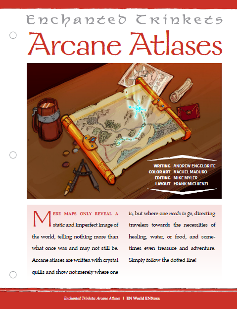Enchanted Trinkets: Arcane Atlases (D&D 5e)