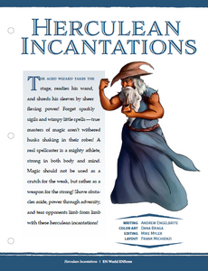 Spells: Herculean Incantations (D&D 5e)