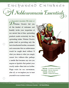 Enchanted Trinkets: A Noblewoman's Essentials (D&D 5e)