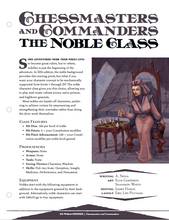 Load image into Gallery viewer, Chessmasters &amp; Commanders: The Noble Class (D&amp;D 5e)