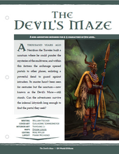 Load image into Gallery viewer, Mini-Adventure: The Devil&#39;s Maze (D&amp;D 5e)