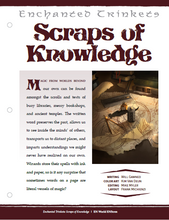 Load image into Gallery viewer, Enchanted Trinkets: Scraps of Knowledge (D&amp;D 5e)
