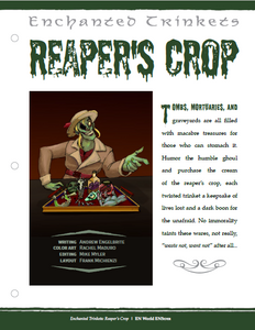 Enchanted Trinkets: Reaper's Crop (D&D 5e)