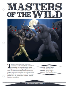 Masters of the Wild (D&D 5e)