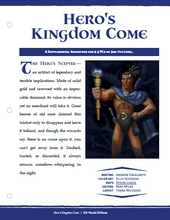 Load image into Gallery viewer, Mini-Adventure: Hero&#39;s Kingdom Come (D&amp;D 5e)