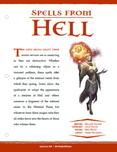 Load image into Gallery viewer, Spells from Hell (D&amp;D 5e)