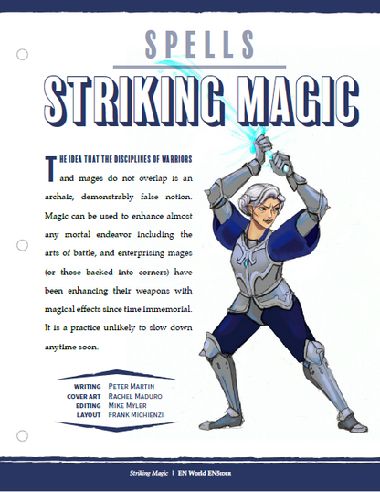 Spells: Striking Magic (D&D 5e)