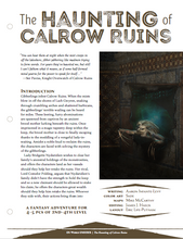 Load image into Gallery viewer, The Haunting of Calrow Ruins (D&amp;D 5e)