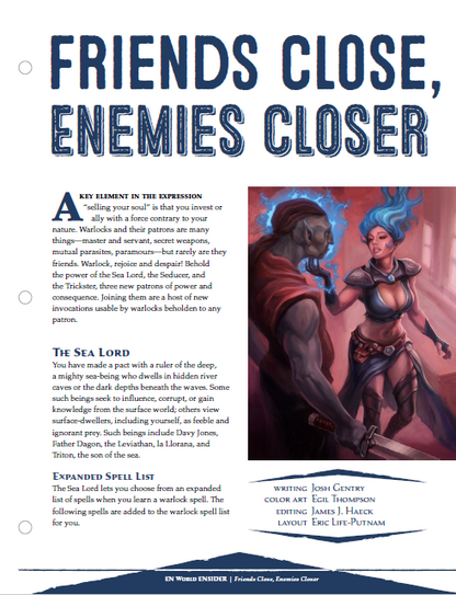 Friends Close, Enemies Closer (D&D 5e)