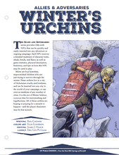 Load image into Gallery viewer, Allies &amp; Adversaries: Winter&#39;s Urchins (D&amp;D 5e)