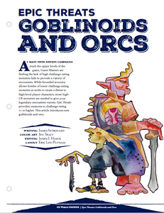 Epic Threats: Goblinoids and Orcs (D&D 5e)