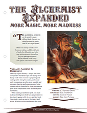 Load image into Gallery viewer, The Alchemist Expanded: More Magic, More Madness (D&amp;D 5e)